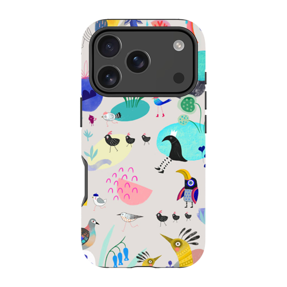 iPhone MagSafe Tough Case -  Crazy Bird By Mia Underwood