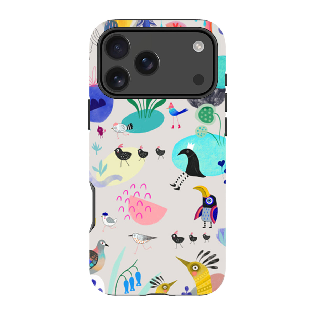iPhone MagSafe Tough Case -  Crazy Bird By Mia Underwood