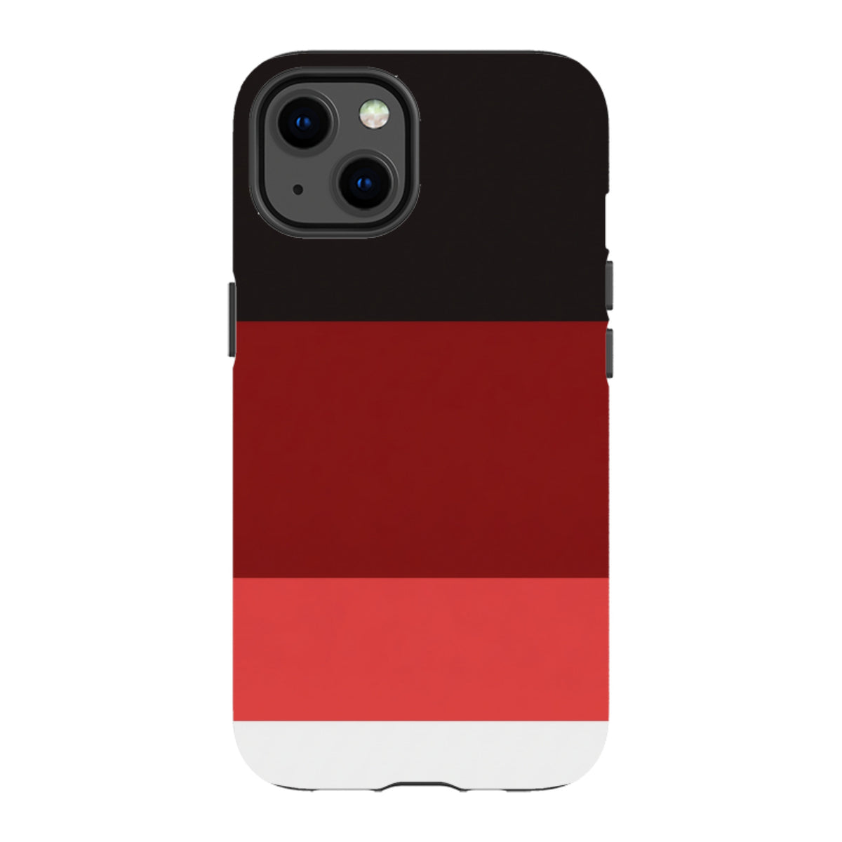 iPhone MagSafe Tough Case - Crimson and Black Gradient