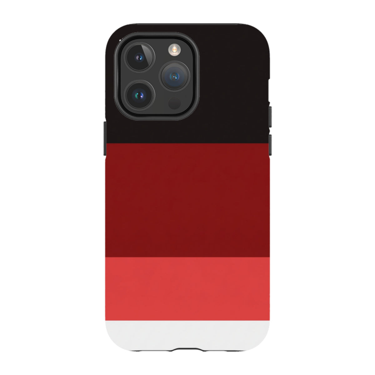 iPhone MagSafe Tough Case - Crimson and Black Gradient