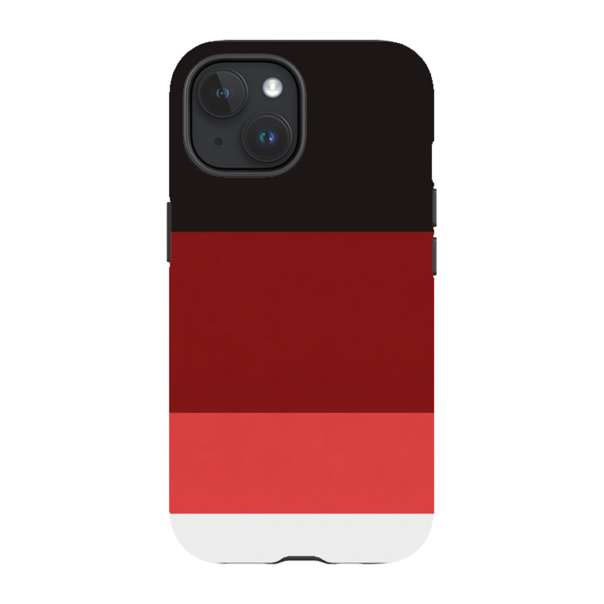 iPhone MagSafe Tough Case - Crimson and Black Gradient