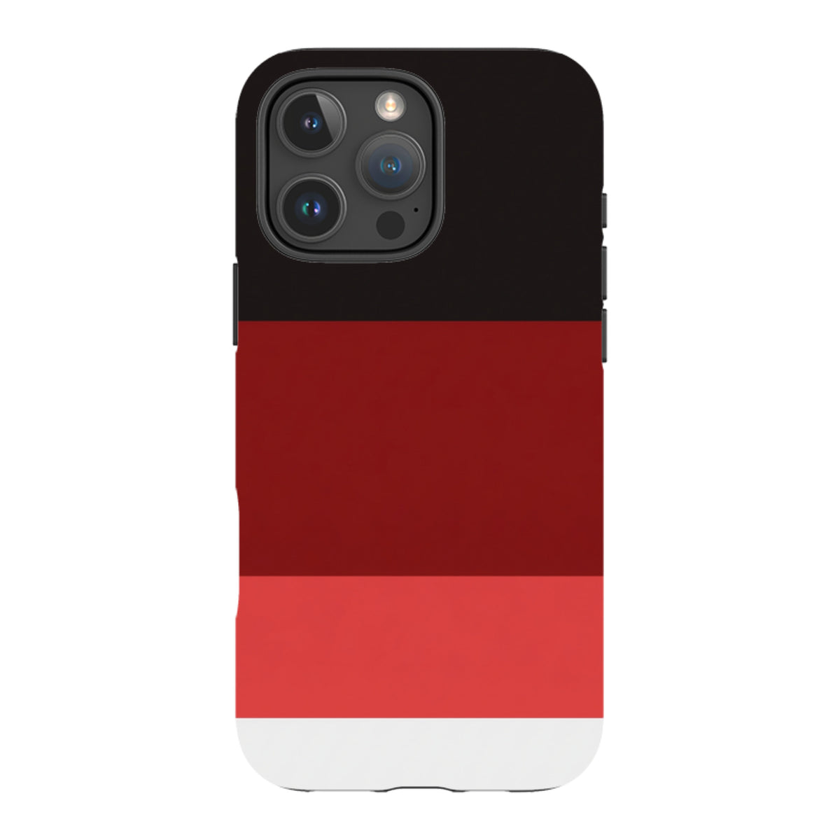 iPhone MagSafe Tough Case - Crimson and Black Gradient