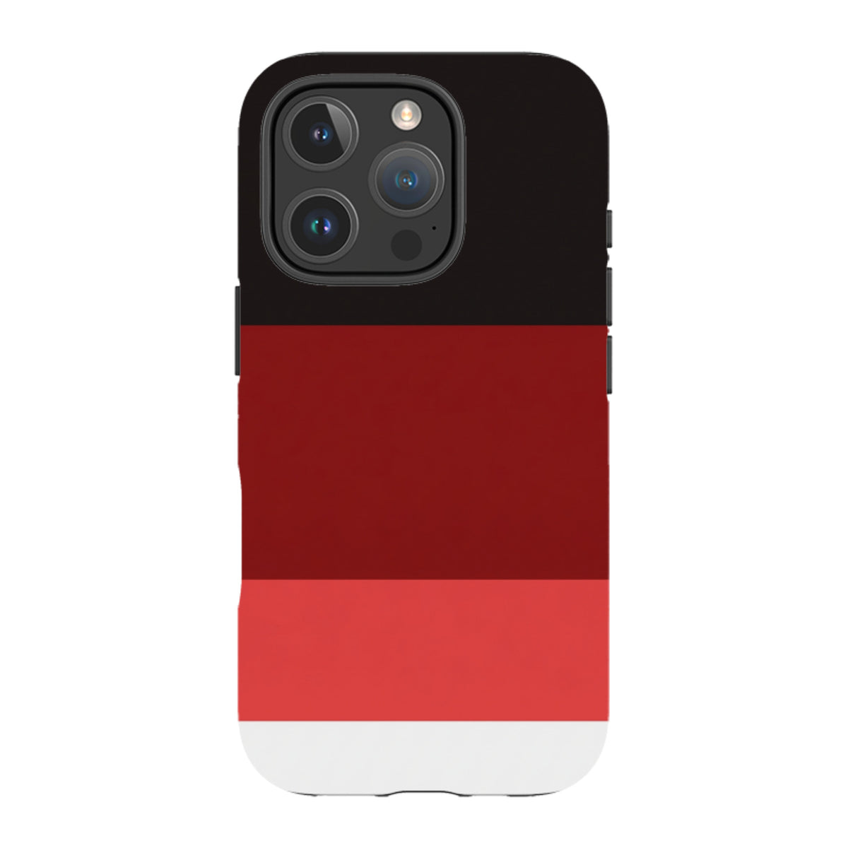 iPhone MagSafe Tough Case - Crimson and Black Gradient