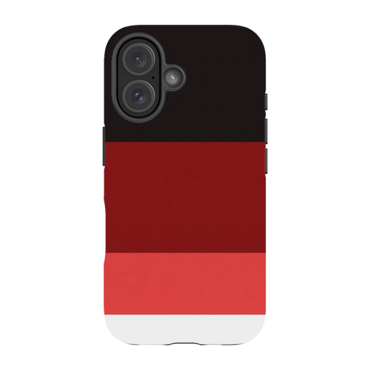 iPhone MagSafe Tough Case - Crimson and Black Gradient