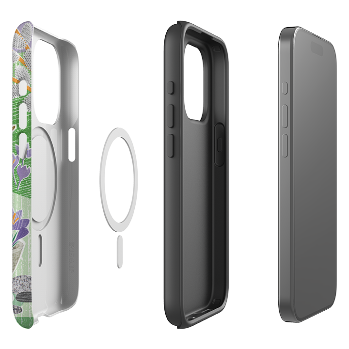 iPhone MagSafe Tough Case -  Crocus By Liane Payne