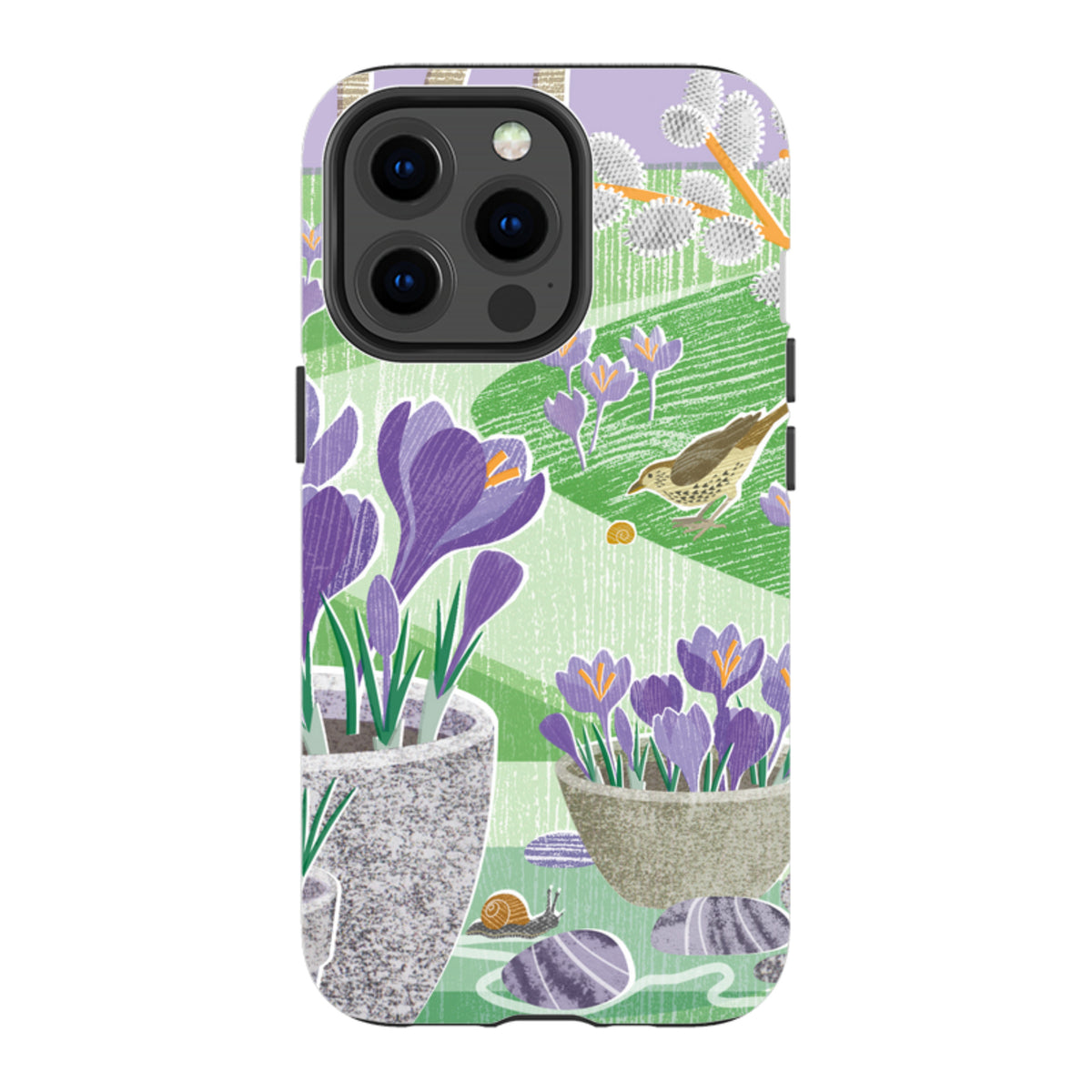 iPhone MagSafe Tough Case -  Crocus By Liane Payne