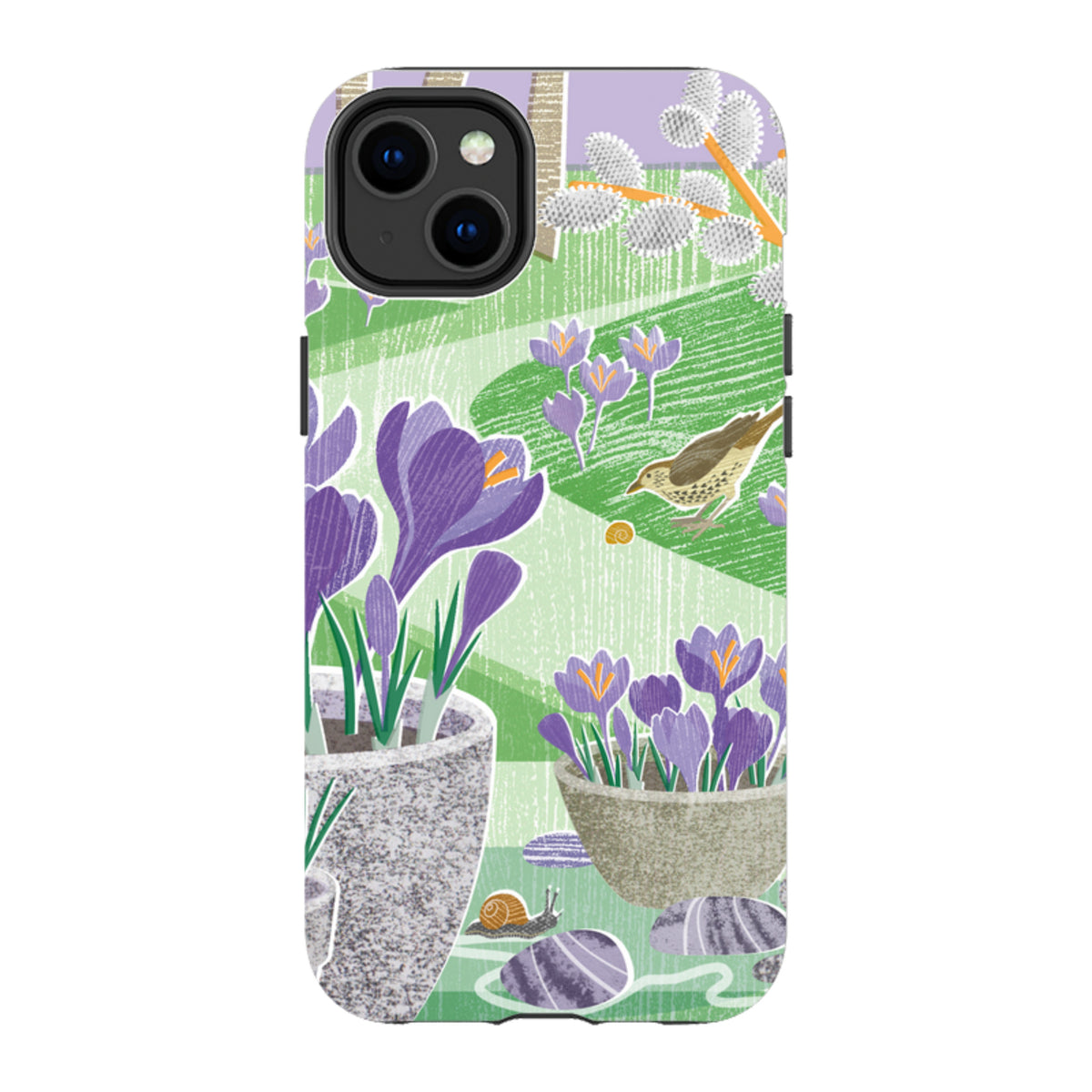 iPhone MagSafe Tough Case -  Crocus By Liane Payne