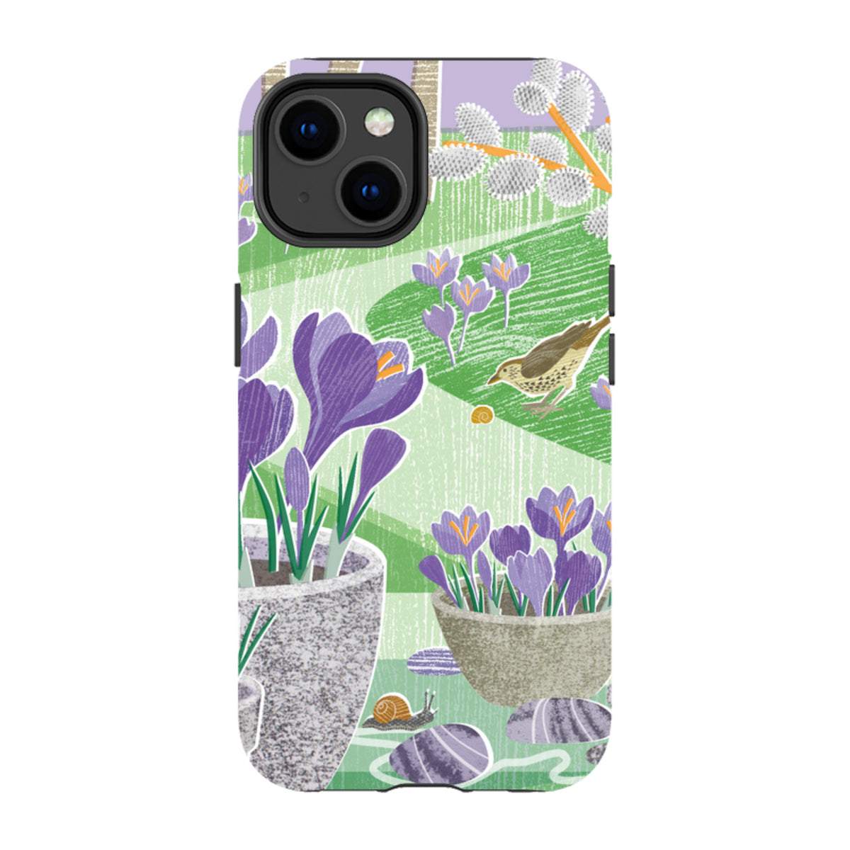 iPhone MagSafe Tough Case -  Crocus By Liane Payne