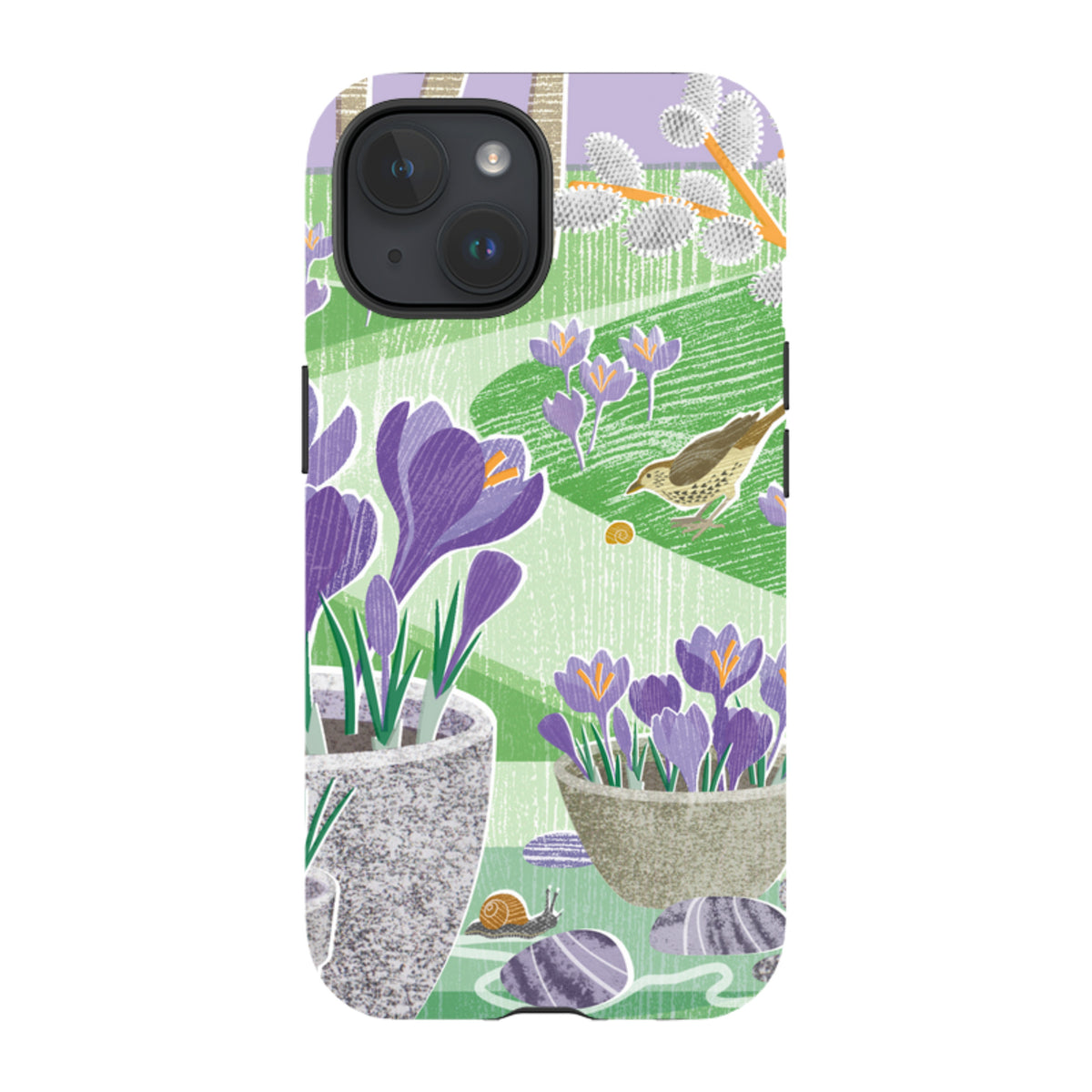 iPhone MagSafe Tough Case -  Crocus By Liane Payne