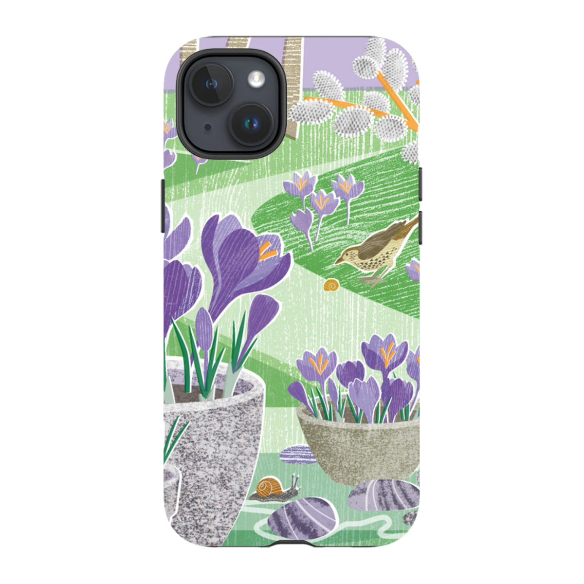 iPhone MagSafe Tough Case -  Crocus By Liane Payne
