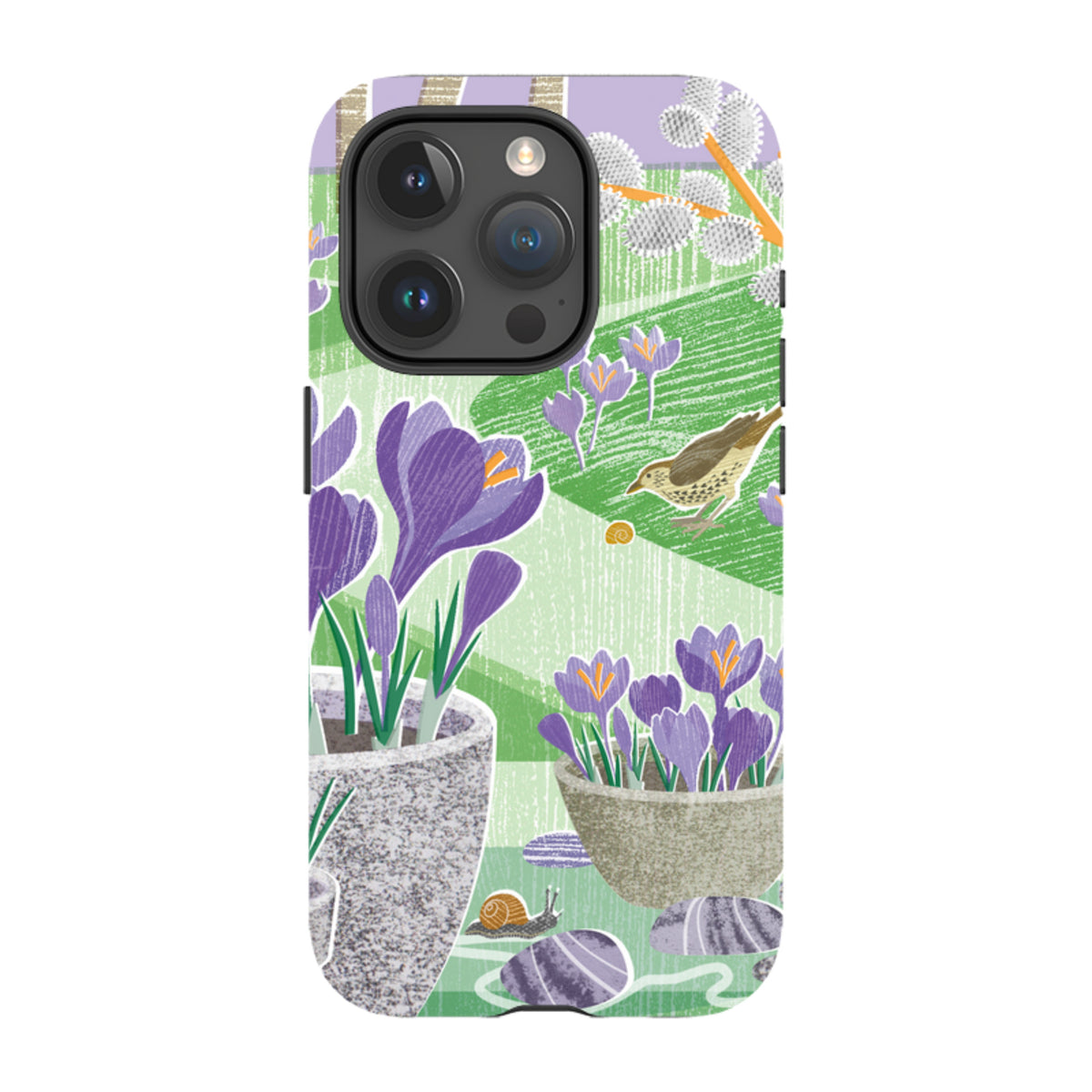 iPhone MagSafe Tough Case -  Crocus By Liane Payne