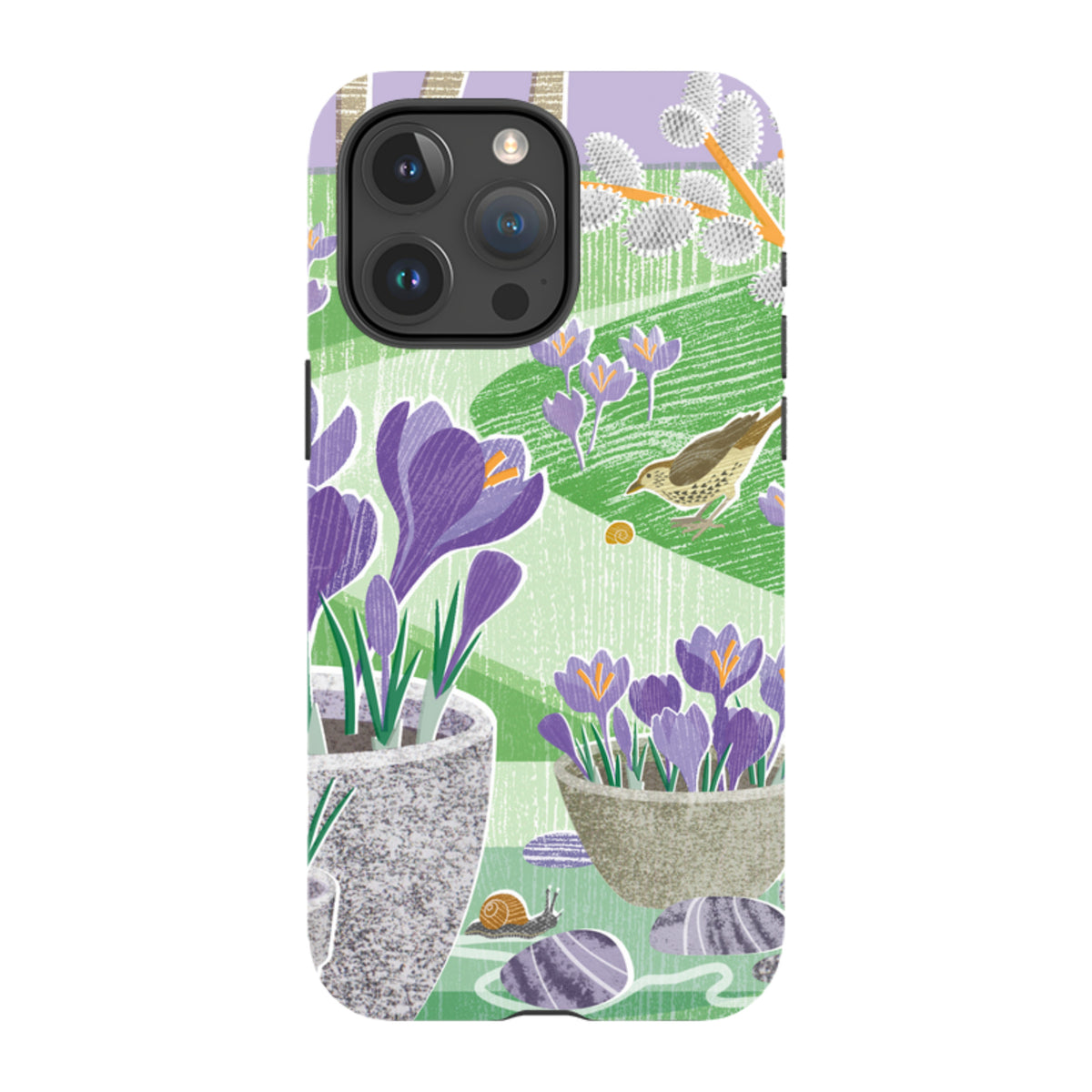 iPhone MagSafe Tough Case -  Crocus By Liane Payne
