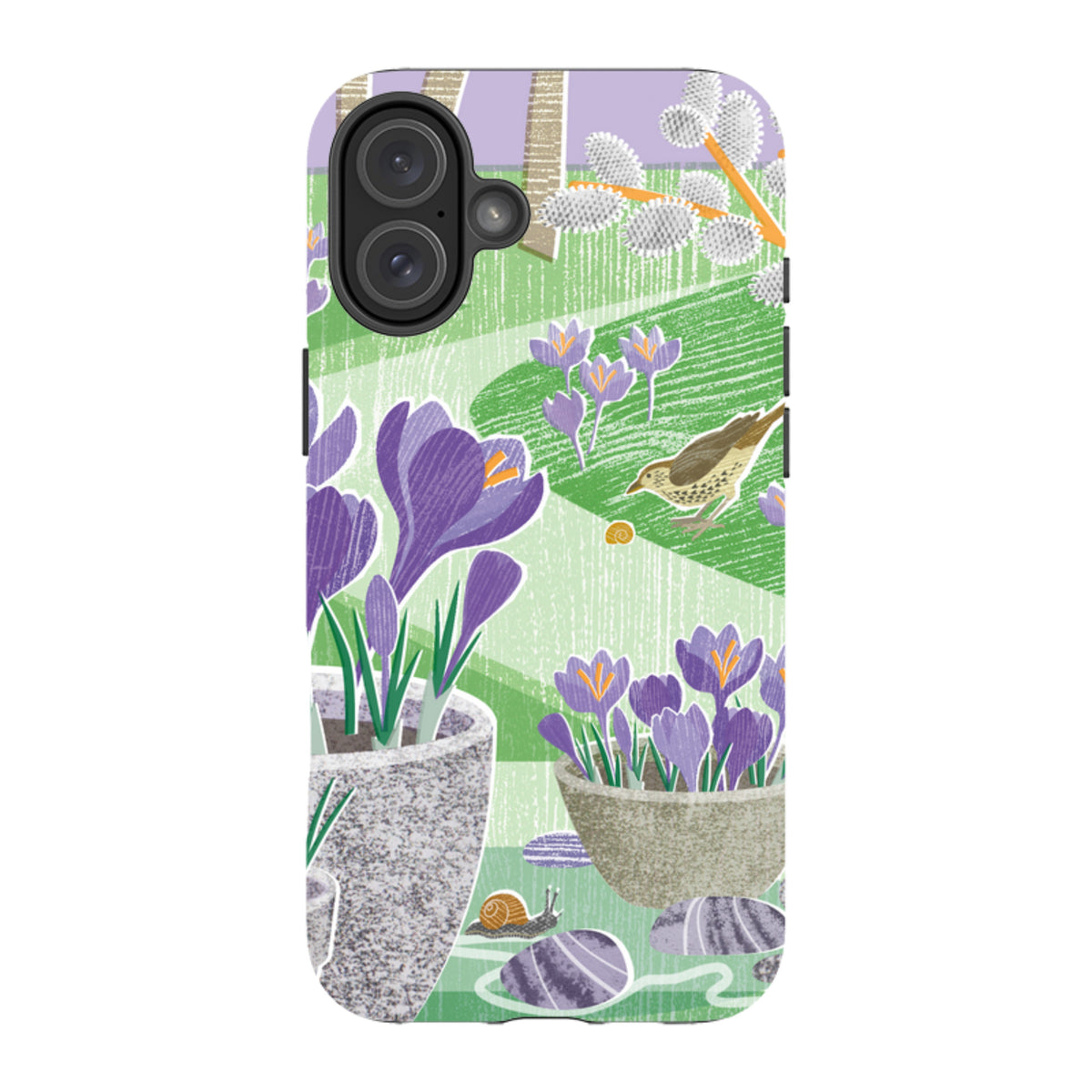iPhone MagSafe Tough Case -  Crocus By Liane Payne