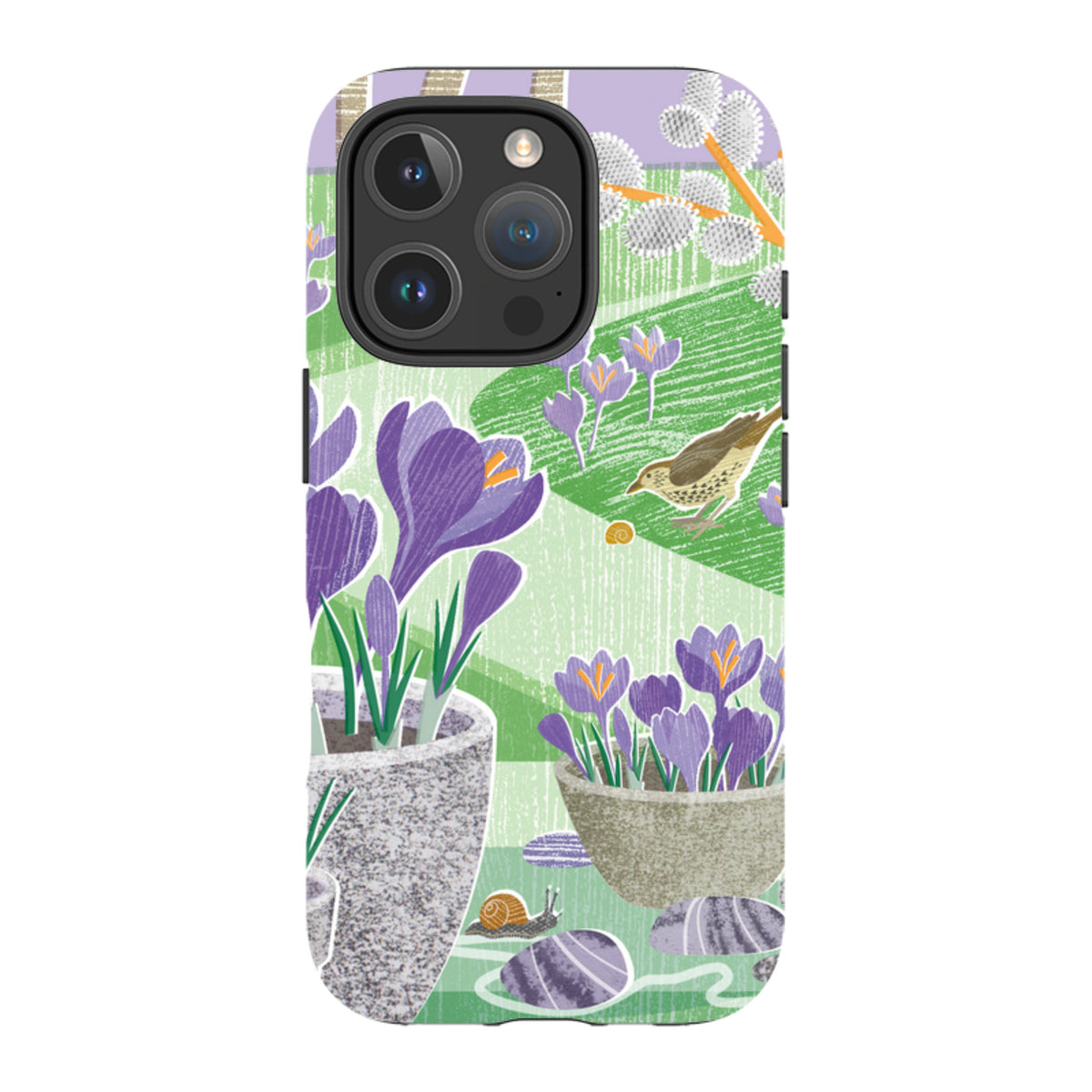 iPhone MagSafe Tough Case -  Crocus By Liane Payne