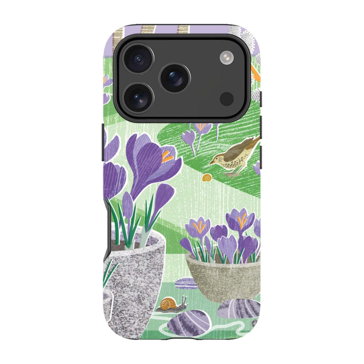 iPhone MagSafe Tough Case -  Crocus By Liane Payne