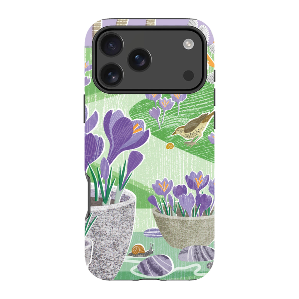 iPhone MagSafe Tough Case -  Crocus By Liane Payne
