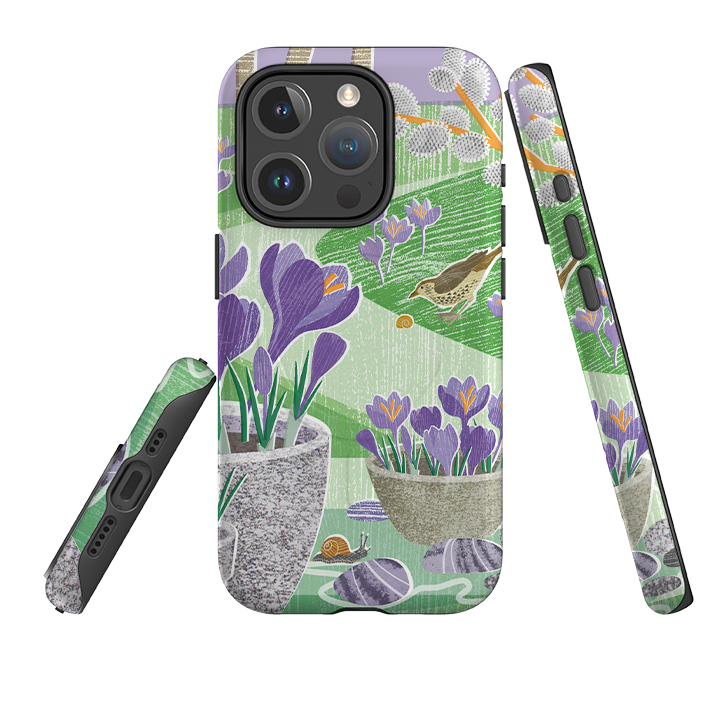 iPhone MagSafe Tough Case -  Crocus By Liane Payne