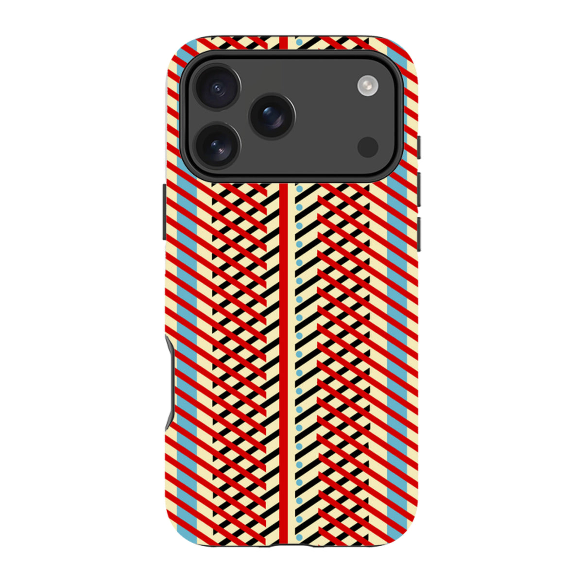 iPhone MagSafe Tough Case - Crosshatch By Cressida Bell