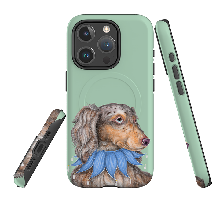 iPhone MagSafe Tough Case - Dachshund By Catherine Rowe