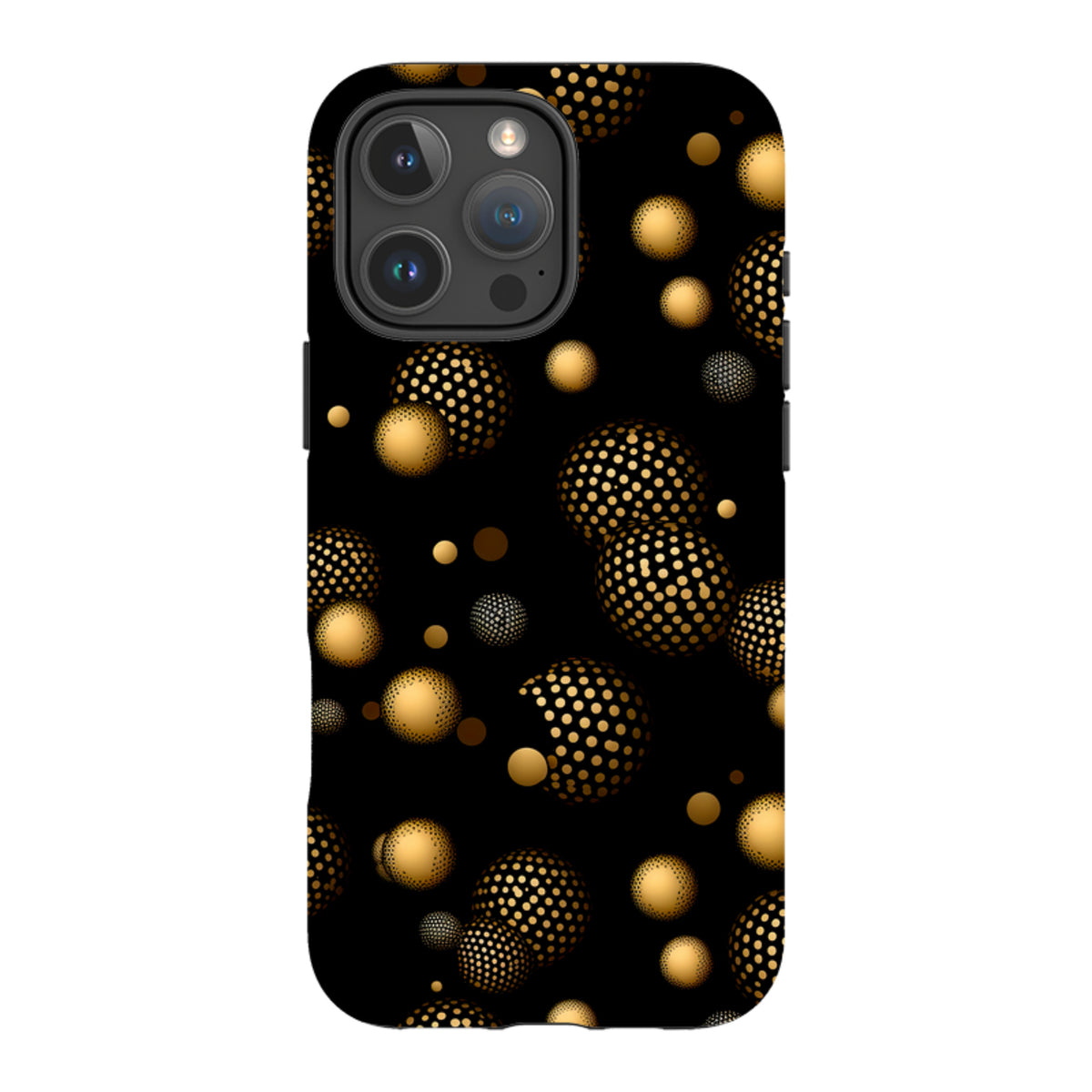 iPhone MagSafe Tough Case - Dark Polka II