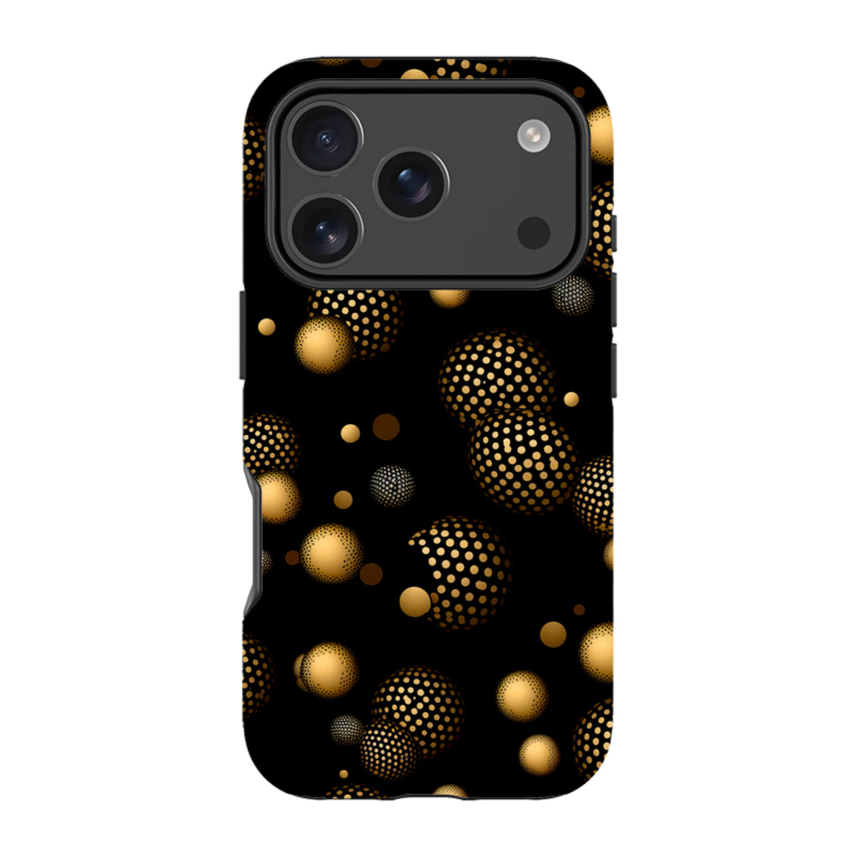 iPhone MagSafe Tough Case - Dark Polka II