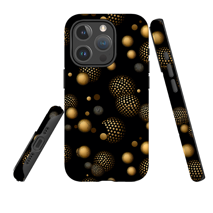 iPhone MagSafe Tough Case - Dark Polka II