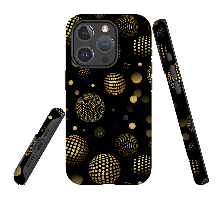 iPhone MagSafe Tough Case - Dark Polka