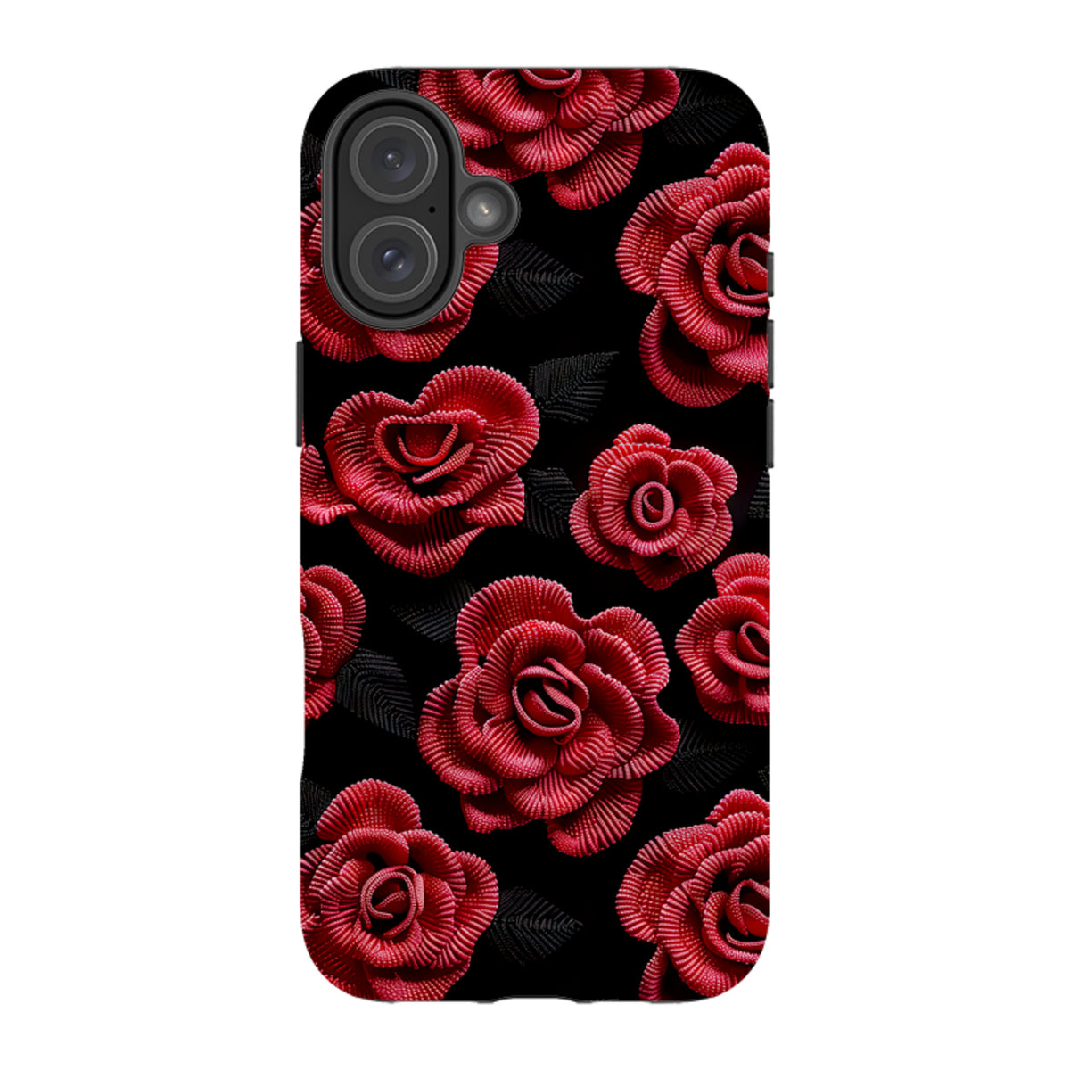 iPhone MagSafe Tough Case - Dark Roses II