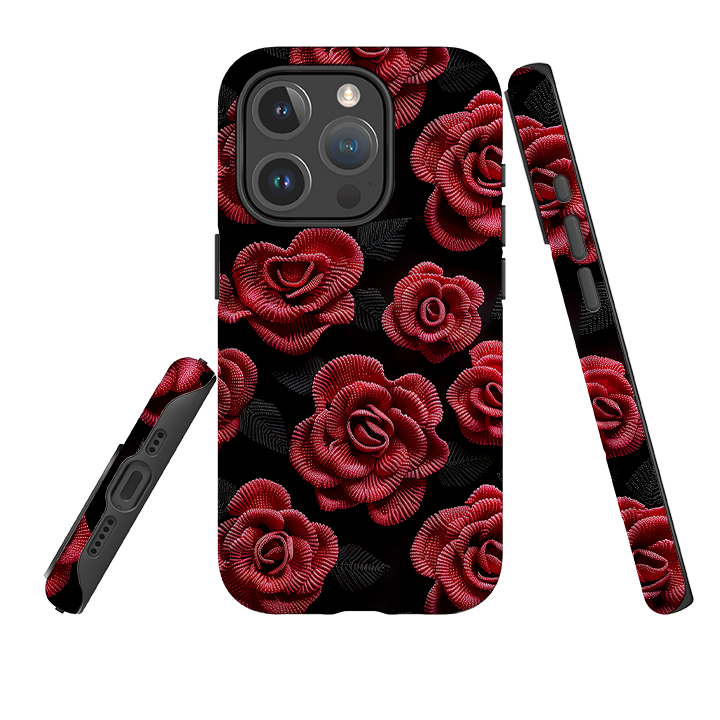 iPhone MagSafe Tough Case - Dark Roses II