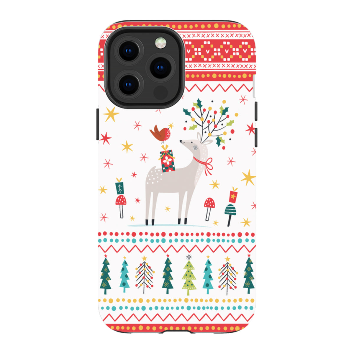 iPhone MagSafe Tough Case - Deer And Robin By Ali Brookes