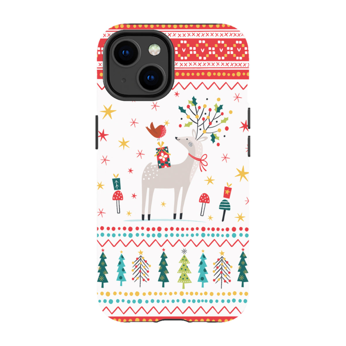 iPhone MagSafe Tough Case - Deer And Robin By Ali Brookes