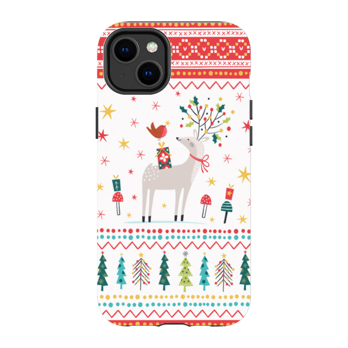 iPhone MagSafe Tough Case - Deer And Robin By Ali Brookes