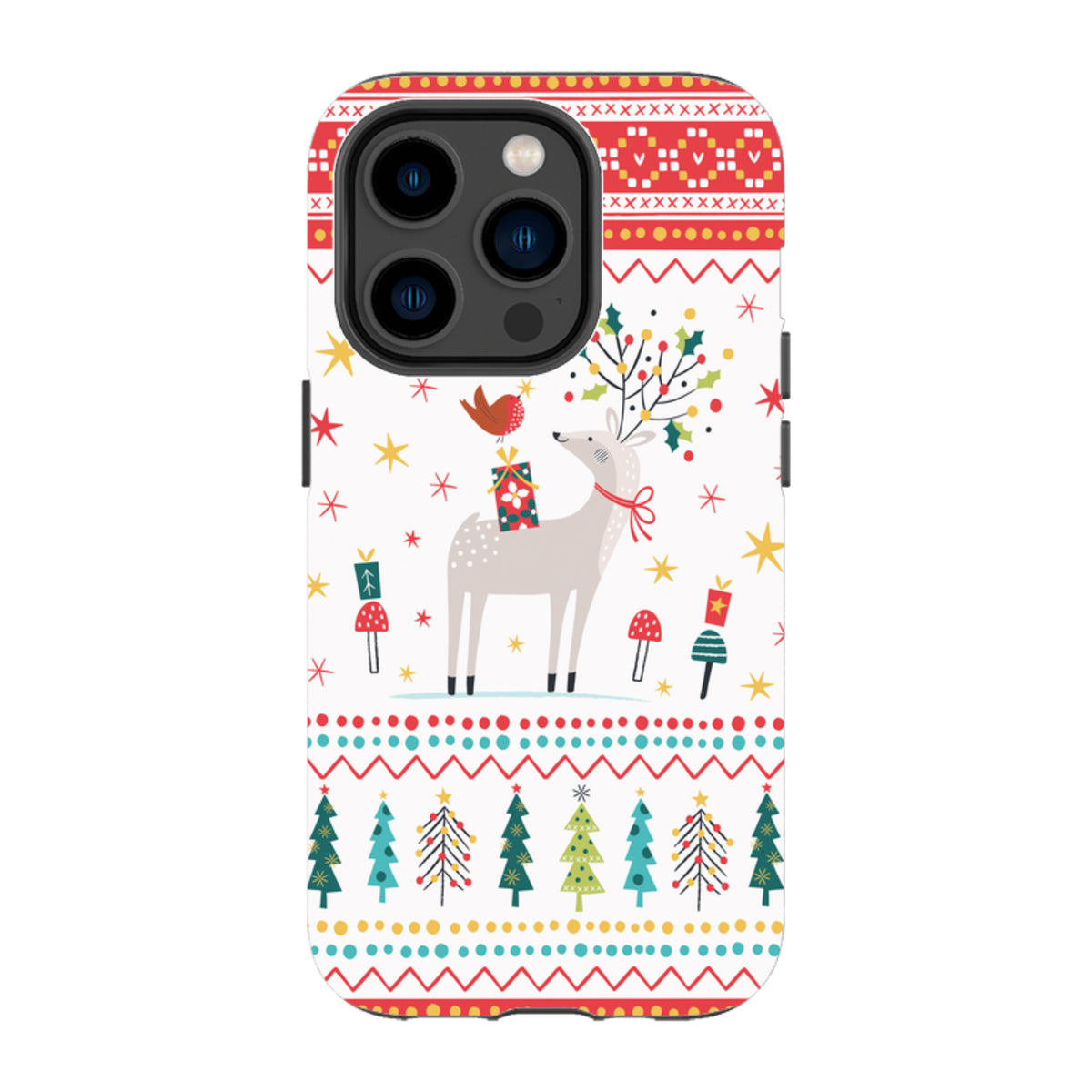 iPhone MagSafe Tough Case - Deer And Robin By Ali Brookes