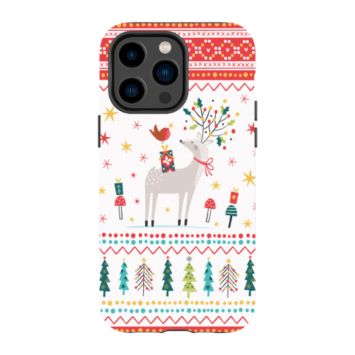 iPhone MagSafe Tough Case - Deer And Robin By Ali Brookes