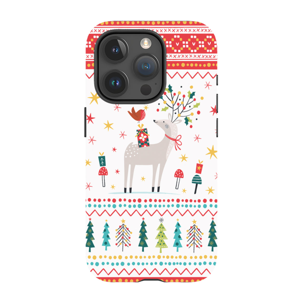 iPhone MagSafe Tough Case - Deer And Robin By Ali Brookes