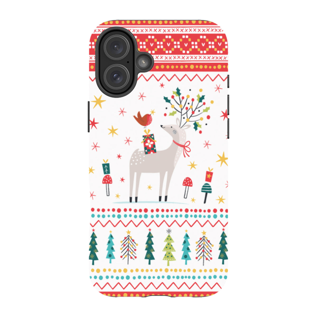 iPhone MagSafe Tough Case - Deer And Robin By Ali Brookes