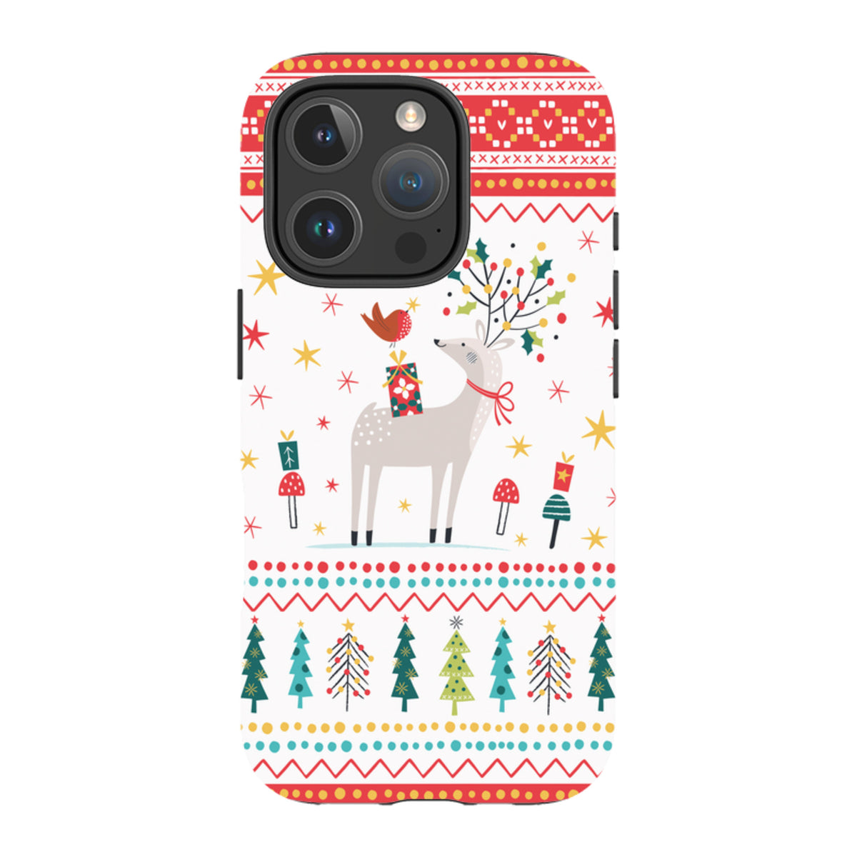 iPhone MagSafe Tough Case - Deer And Robin By Ali Brookes