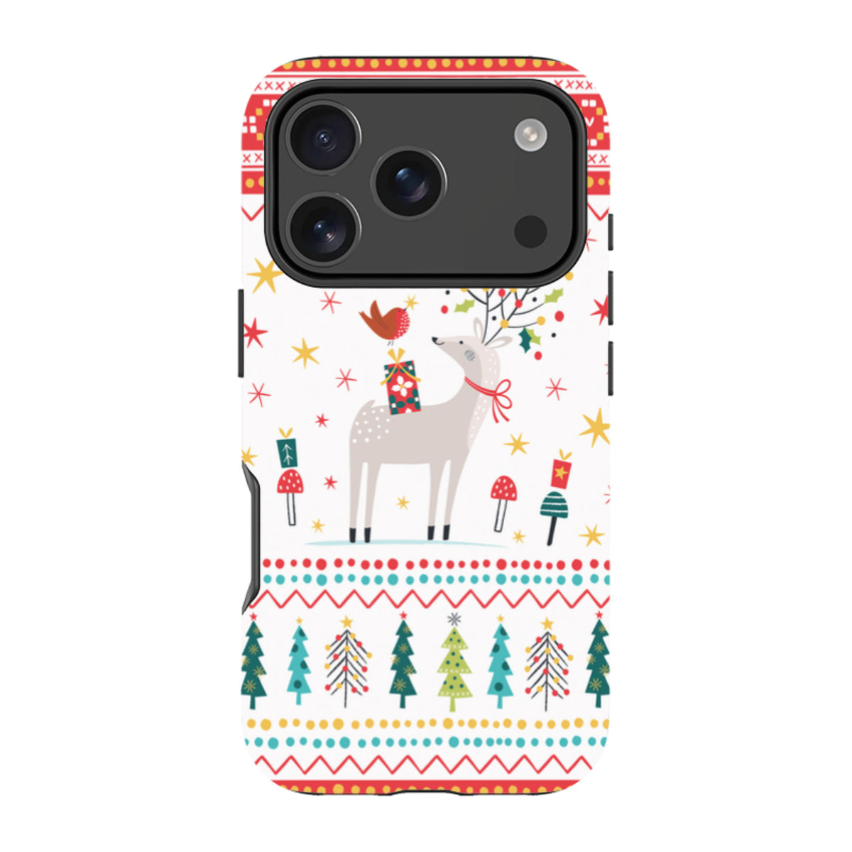 iPhone MagSafe Tough Case - Deer And Robin By Ali Brookes