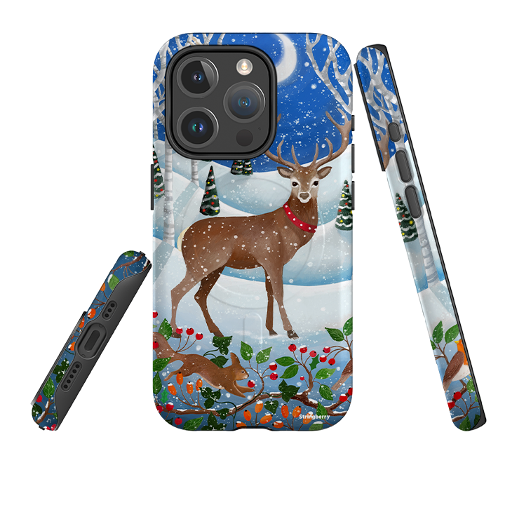 iPhone MagSafe Tough Case - Deer By Bex Parkin