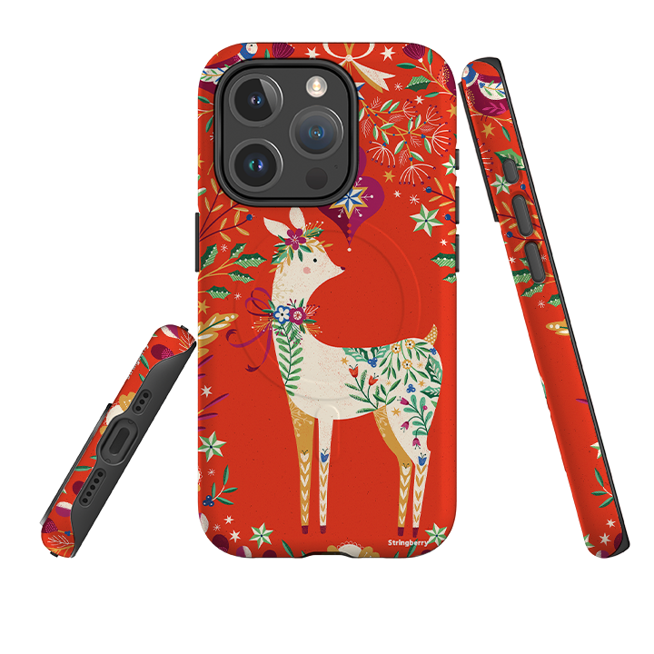 iPhone MagSafe Tough Case -  Deer II By Ali Brookes