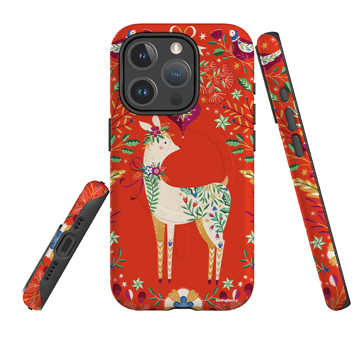 iPhone MagSafe Tough Case -  Deer III By Ali Brookes