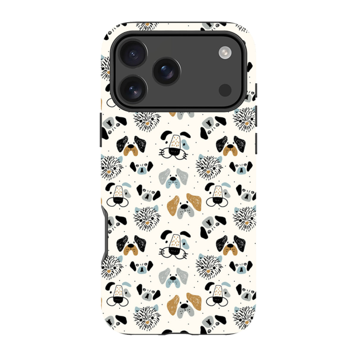 iPhone MagSafe Tough Case -  Dog Pattern Large