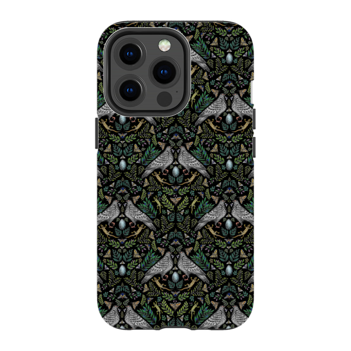 iPhone MagSafe Tough Case -  Dove Pattern By Catherine Rowe