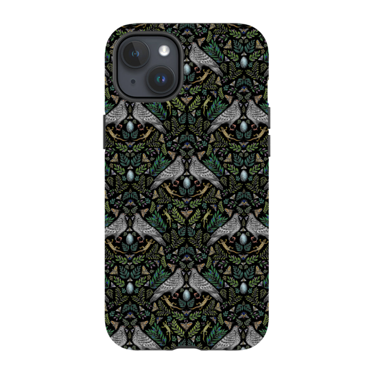 iPhone MagSafe Tough Case -  Dove Pattern By Catherine Rowe