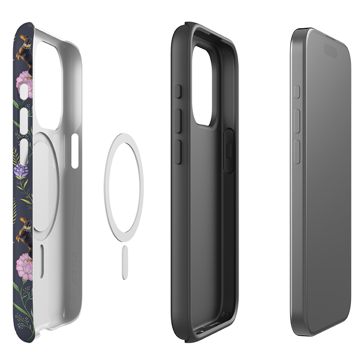 iPhone MagSafe Tough Case -  Doxy Day Afternoon Slate By Catherine Rowe