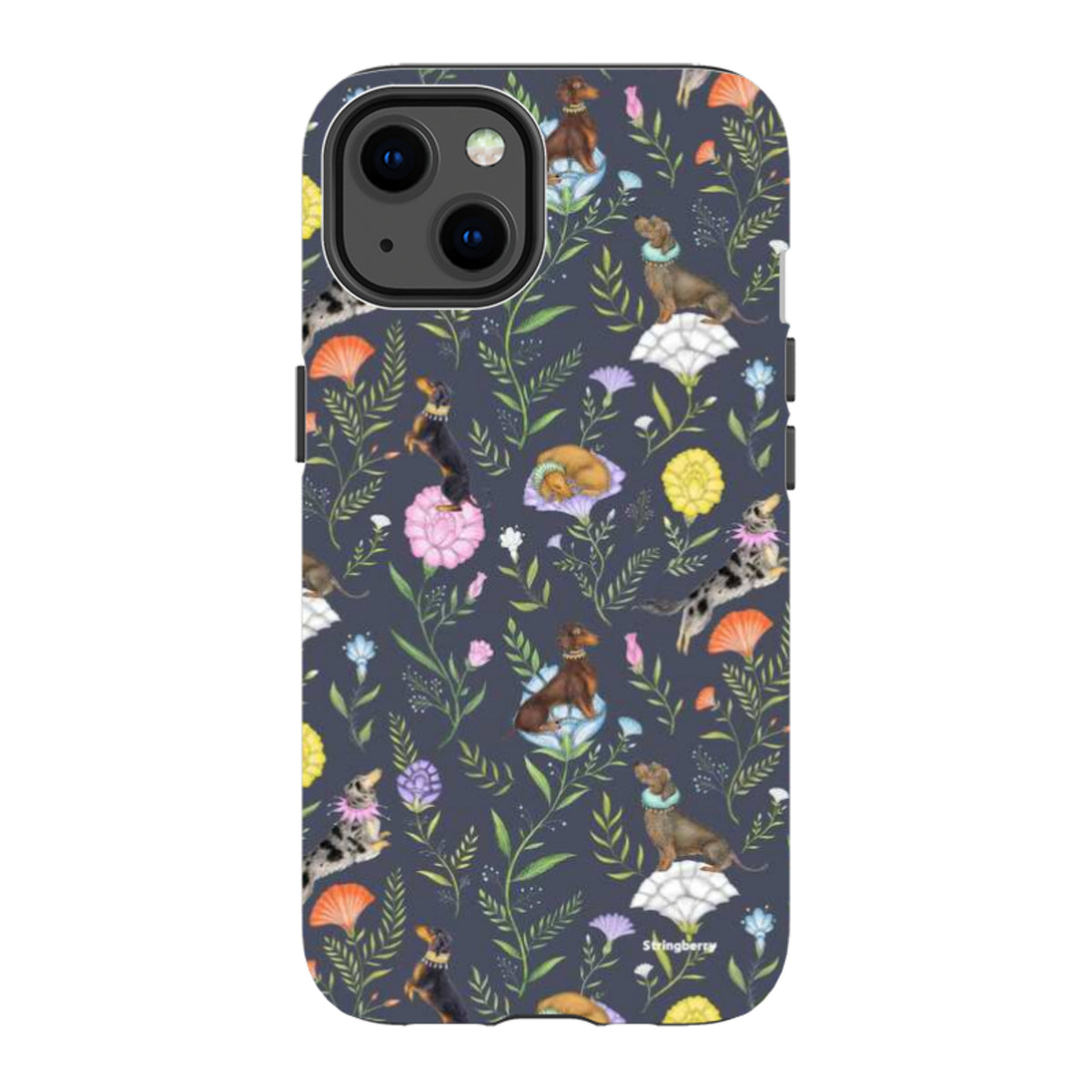 iPhone MagSafe Tough Case -  Doxy Day Afternoon Slate By Catherine Rowe