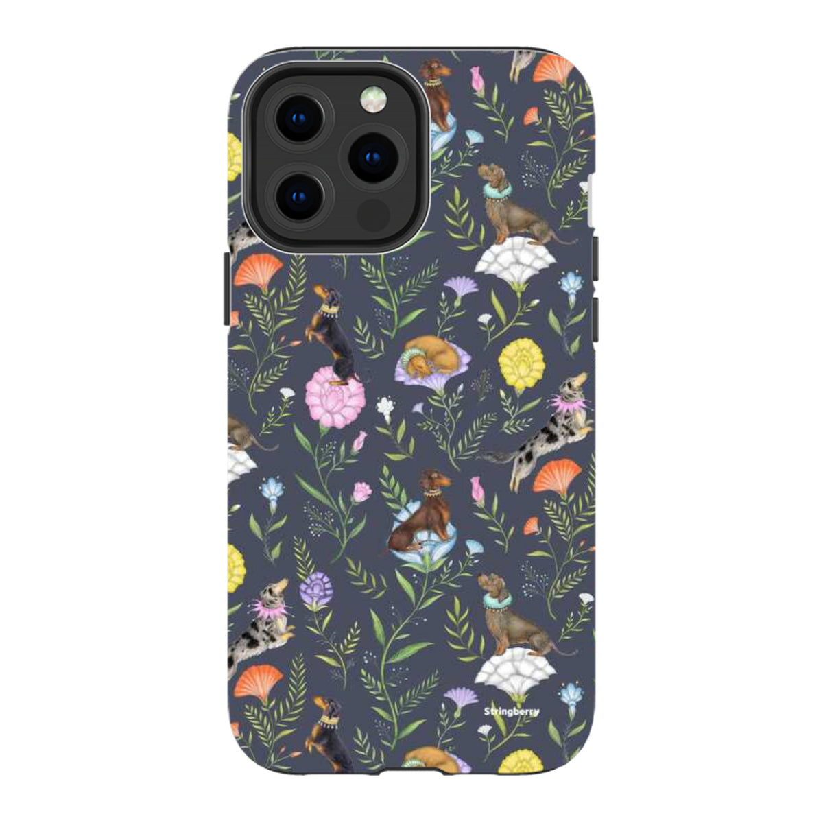 iPhone MagSafe Tough Case -  Doxy Day Afternoon Slate By Catherine Rowe