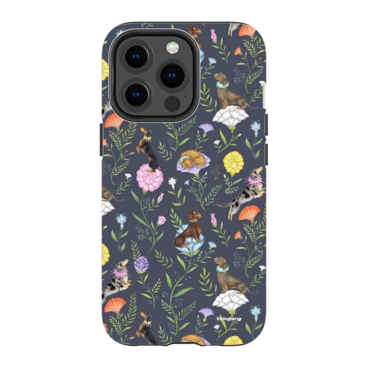 iPhone MagSafe Tough Case -  Doxy Day Afternoon Slate By Catherine Rowe