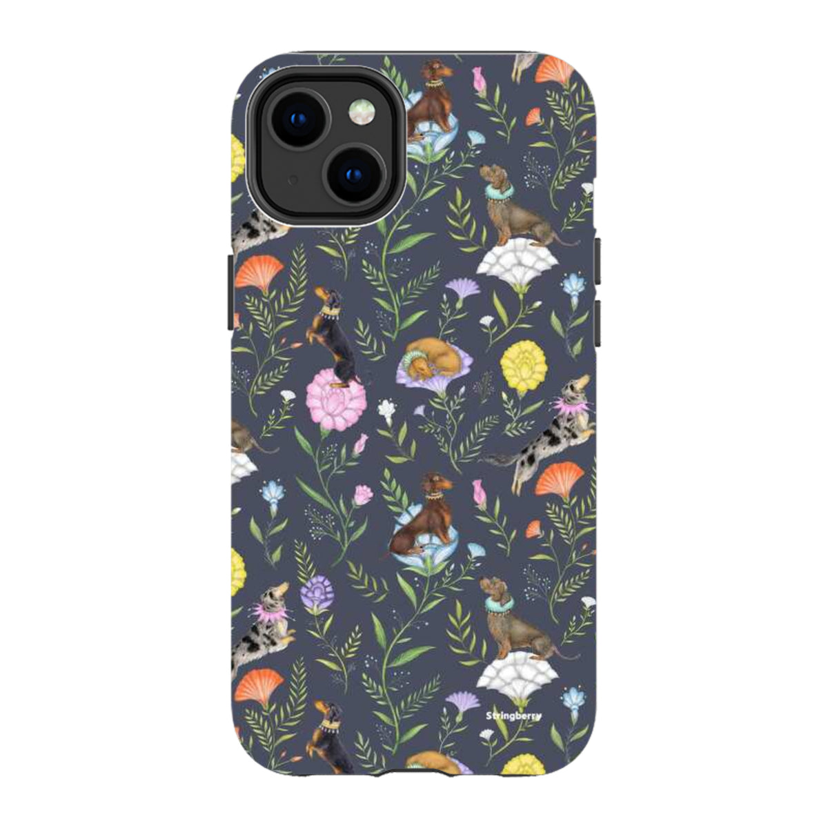 iPhone MagSafe Tough Case -  Doxy Day Afternoon Slate By Catherine Rowe