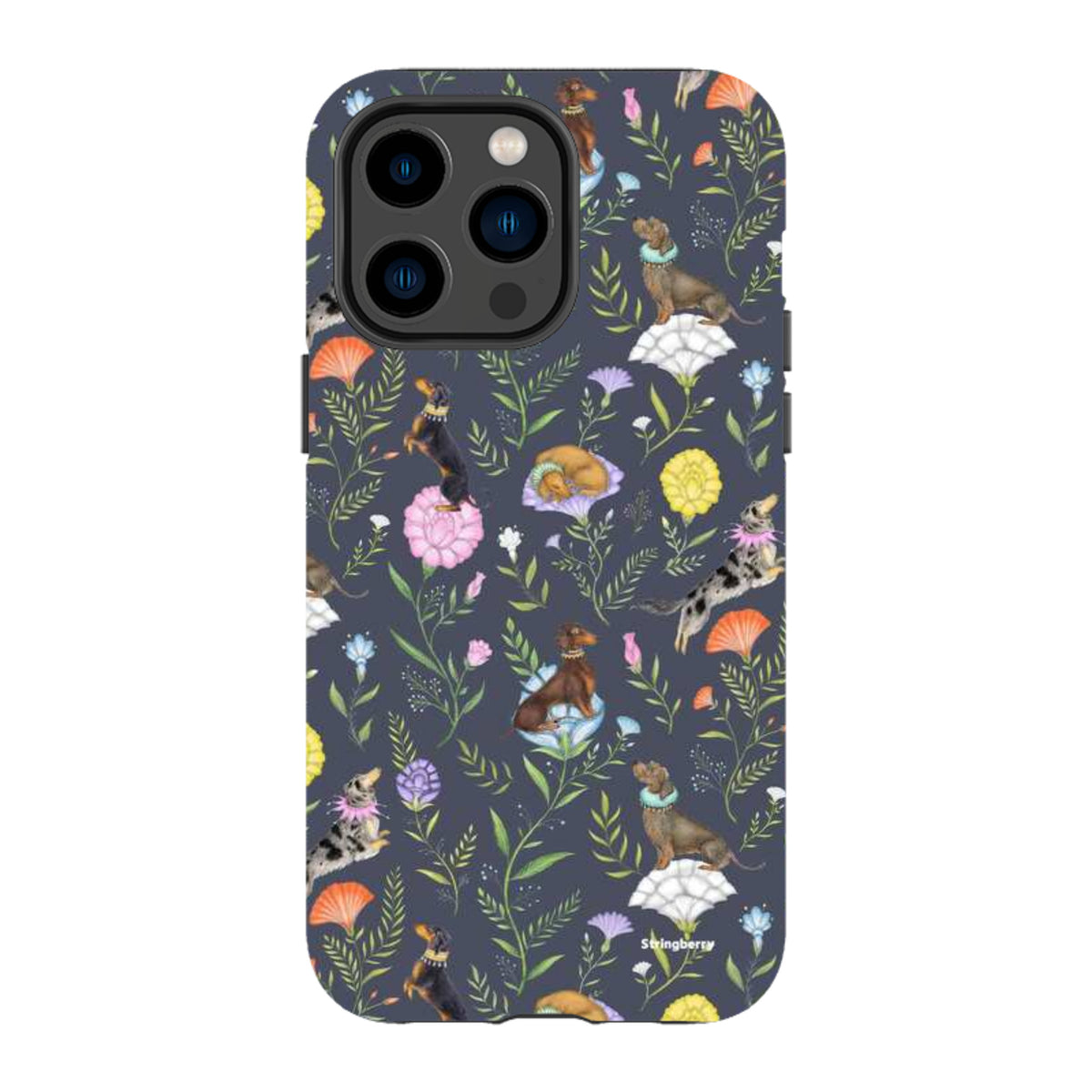 iPhone MagSafe Tough Case -  Doxy Day Afternoon Slate By Catherine Rowe